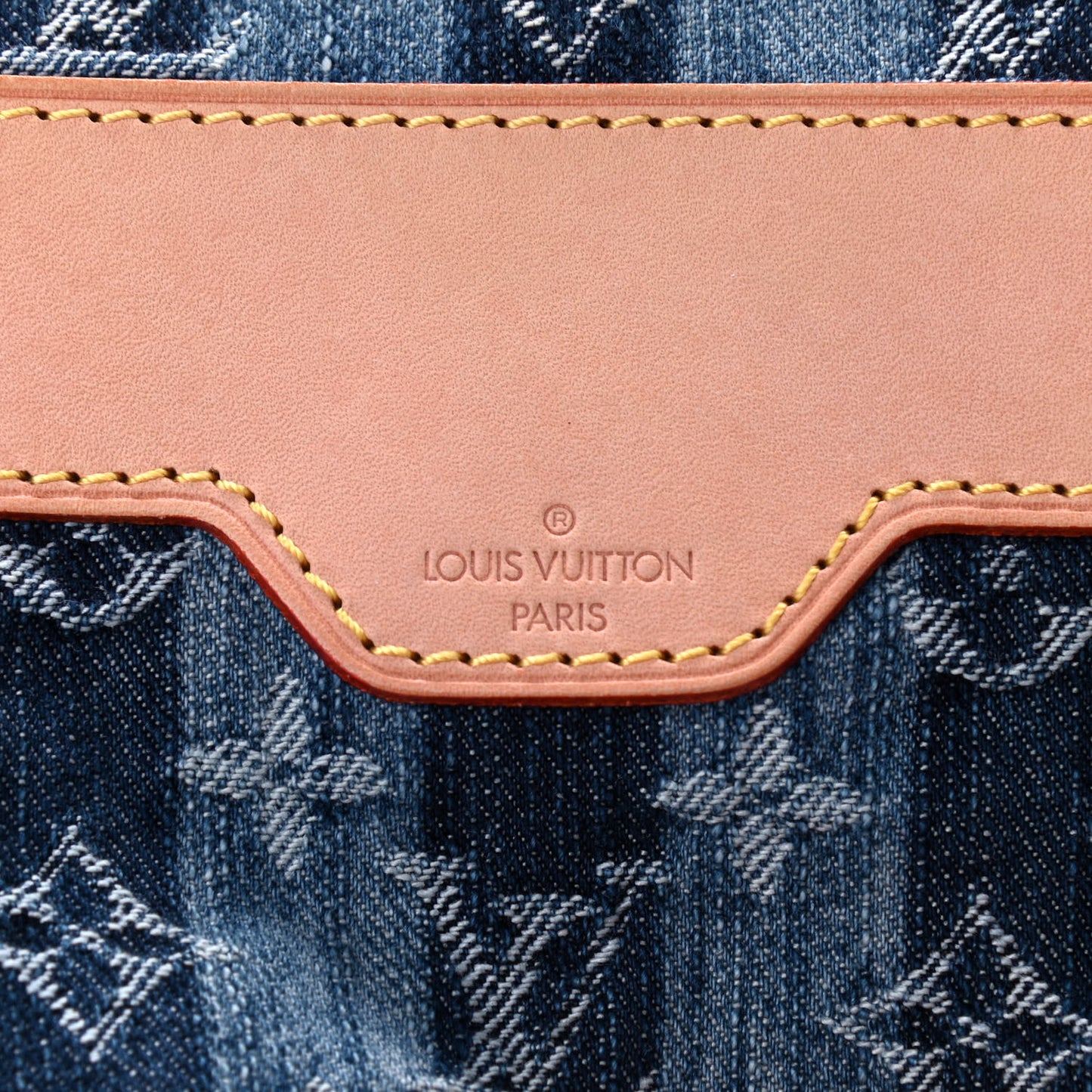 Denim Raye Porte Epaule MM