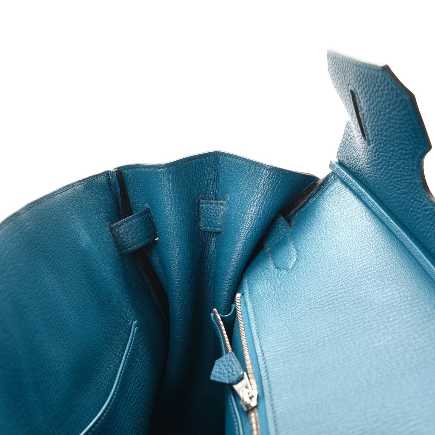 Togo Birkin 35 Bleu De Galice