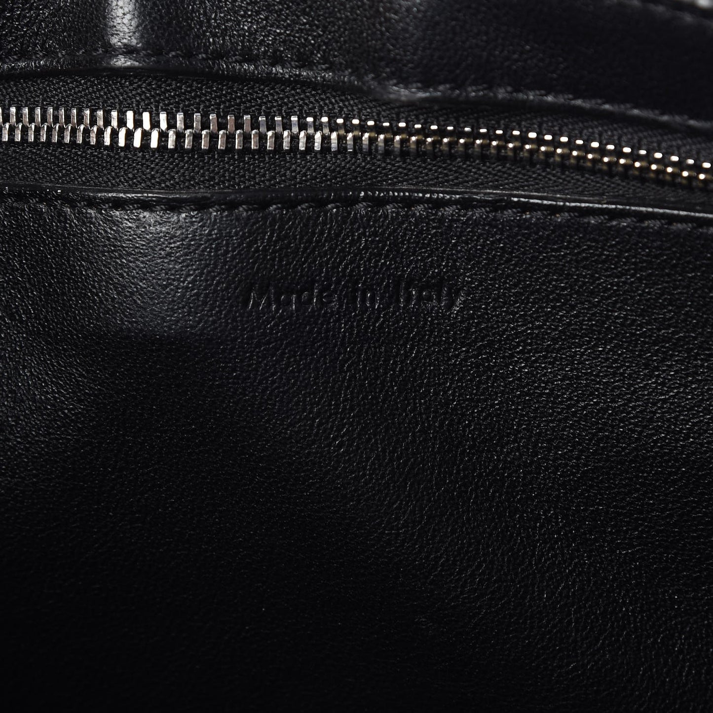 Drummed Calfskin Small Edge Shoulder Bag Indigo