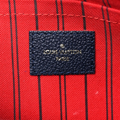 Louis Vuitton Empreinte Montaigne MM Marine Rouge 6 of 20