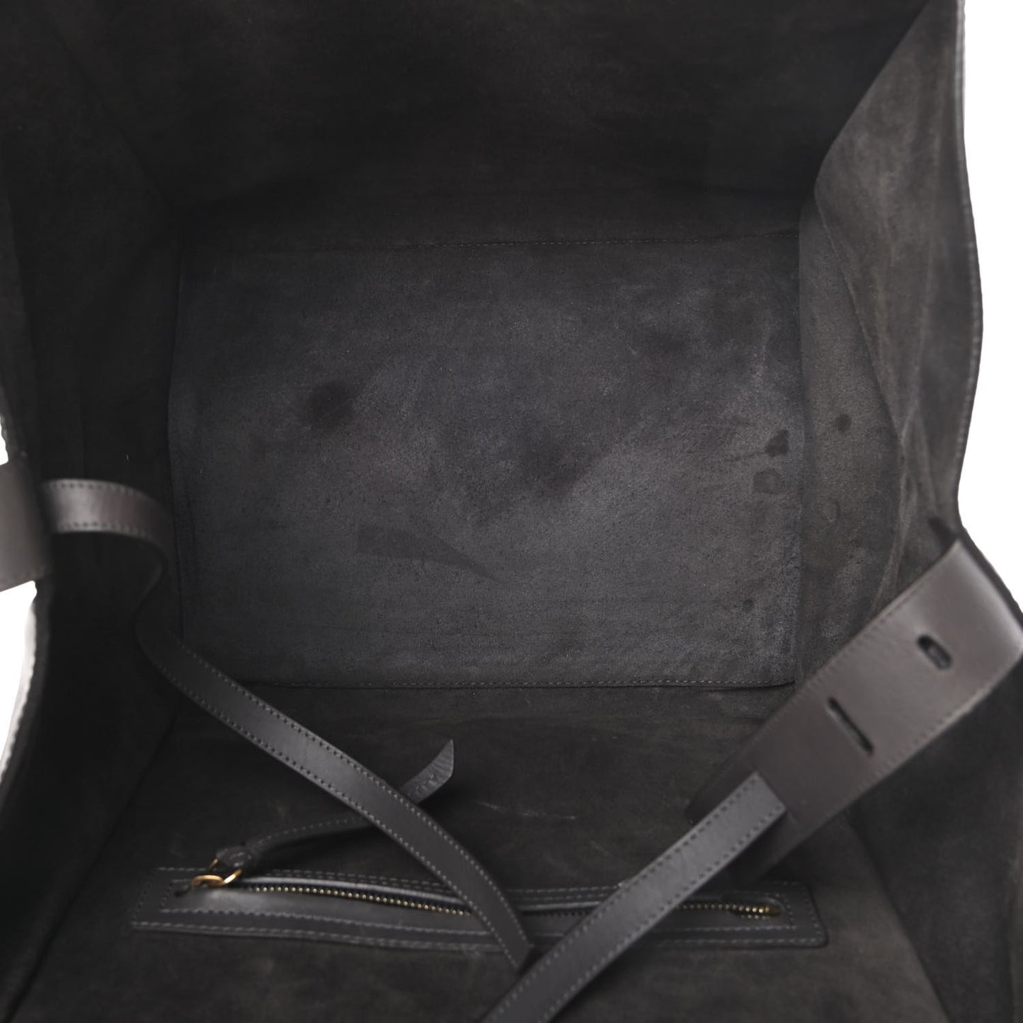 Smooth Calfskin Medium Phantom Luggage Grey
