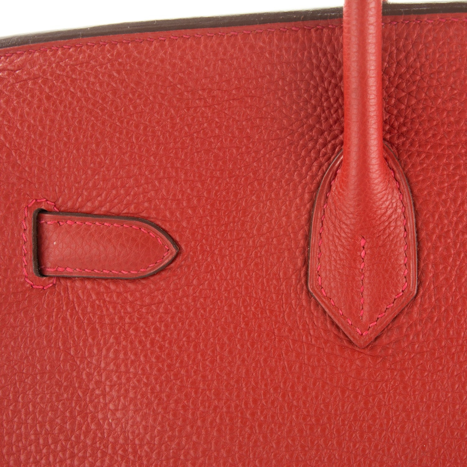 Hermes Togo Birkin 35 Vermillion 16 of 28