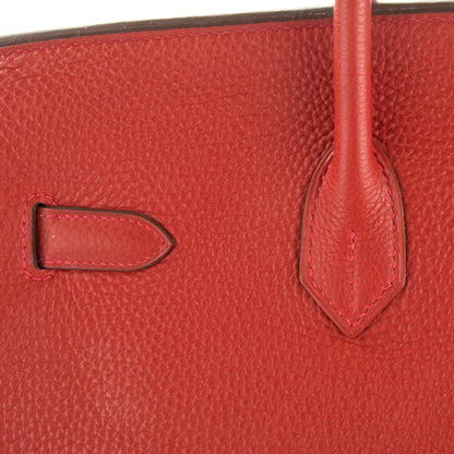 Hermes Togo Birkin 35 Vermillion 16 of 28