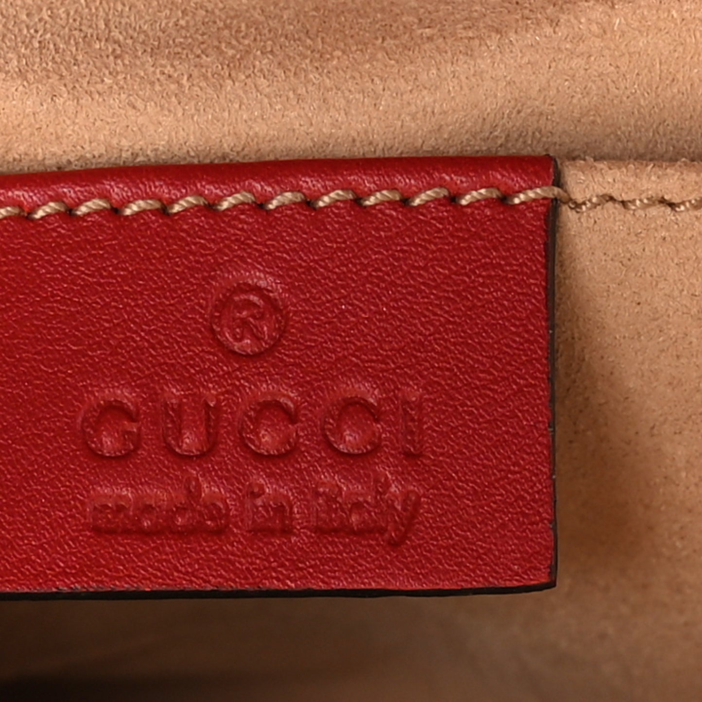 GG Supreme Monogram Moon Calfskin Small Padlock Shoulder Bag Beige Blue Hibiscus Red Mystic White