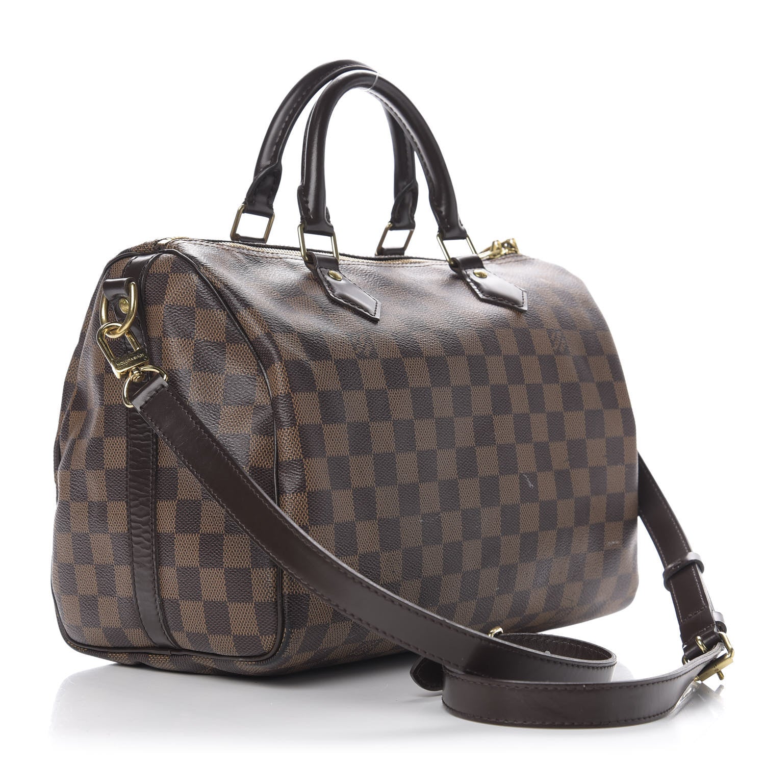 Louis Vuitton Damier Ebene Speedy Bandouliere 30 4 of 15