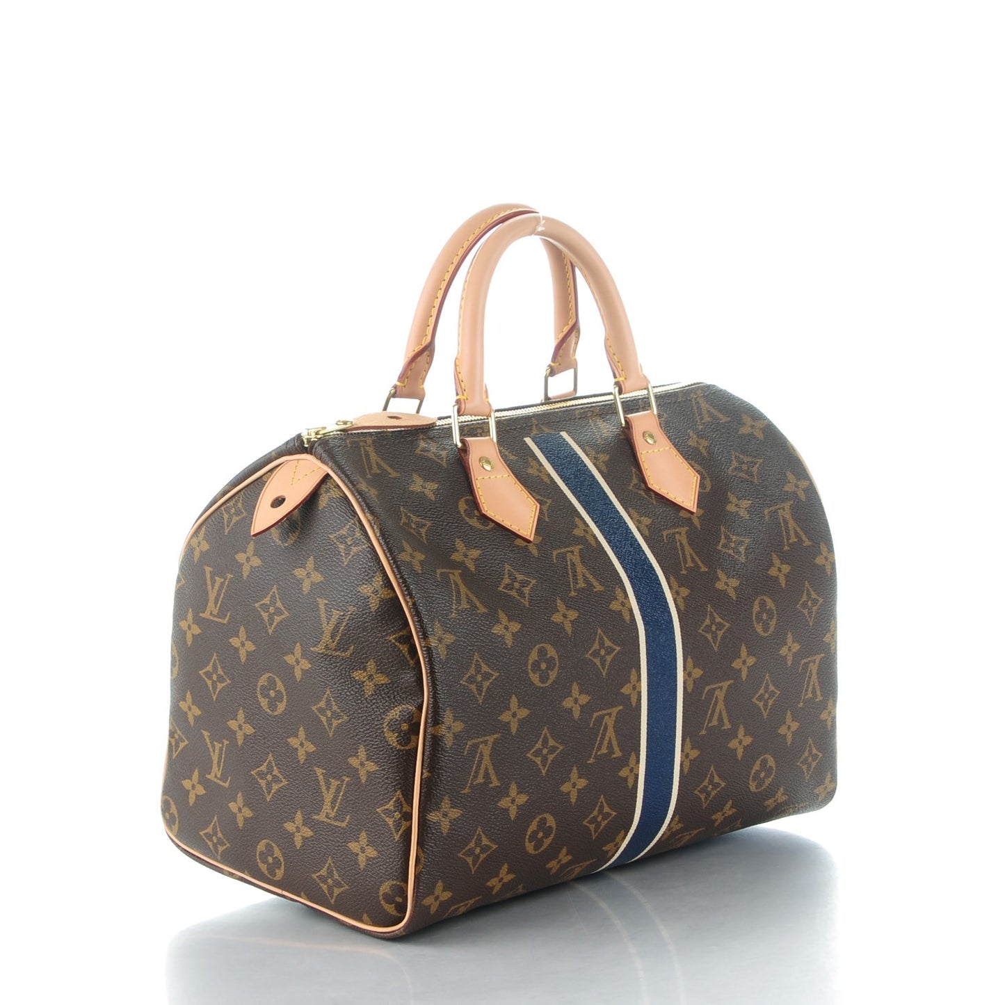 Monogram My LV Heritage Speedy 30 Blue Marine White