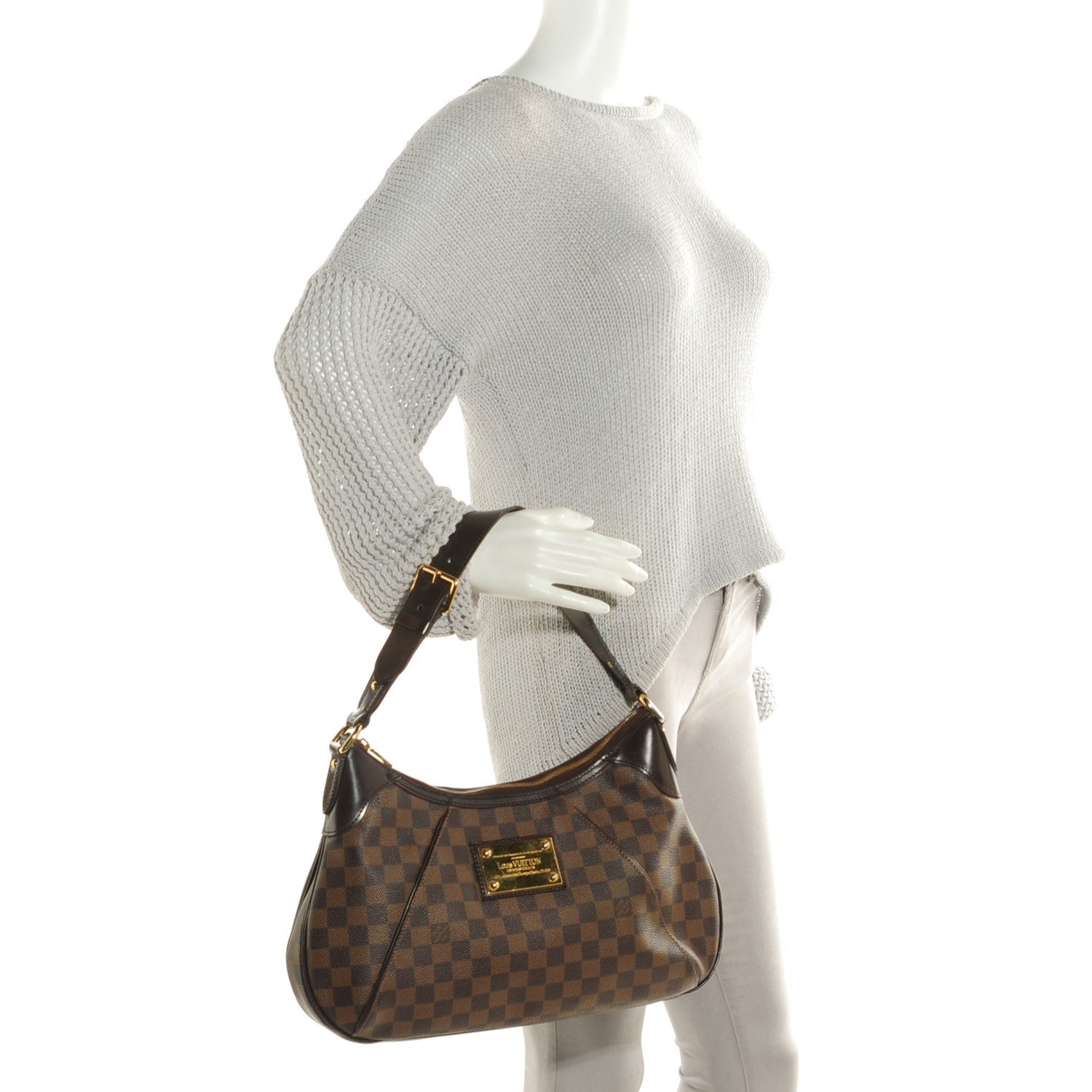 Louis Vuitton Damier Ebene Thames GM 2 of 7