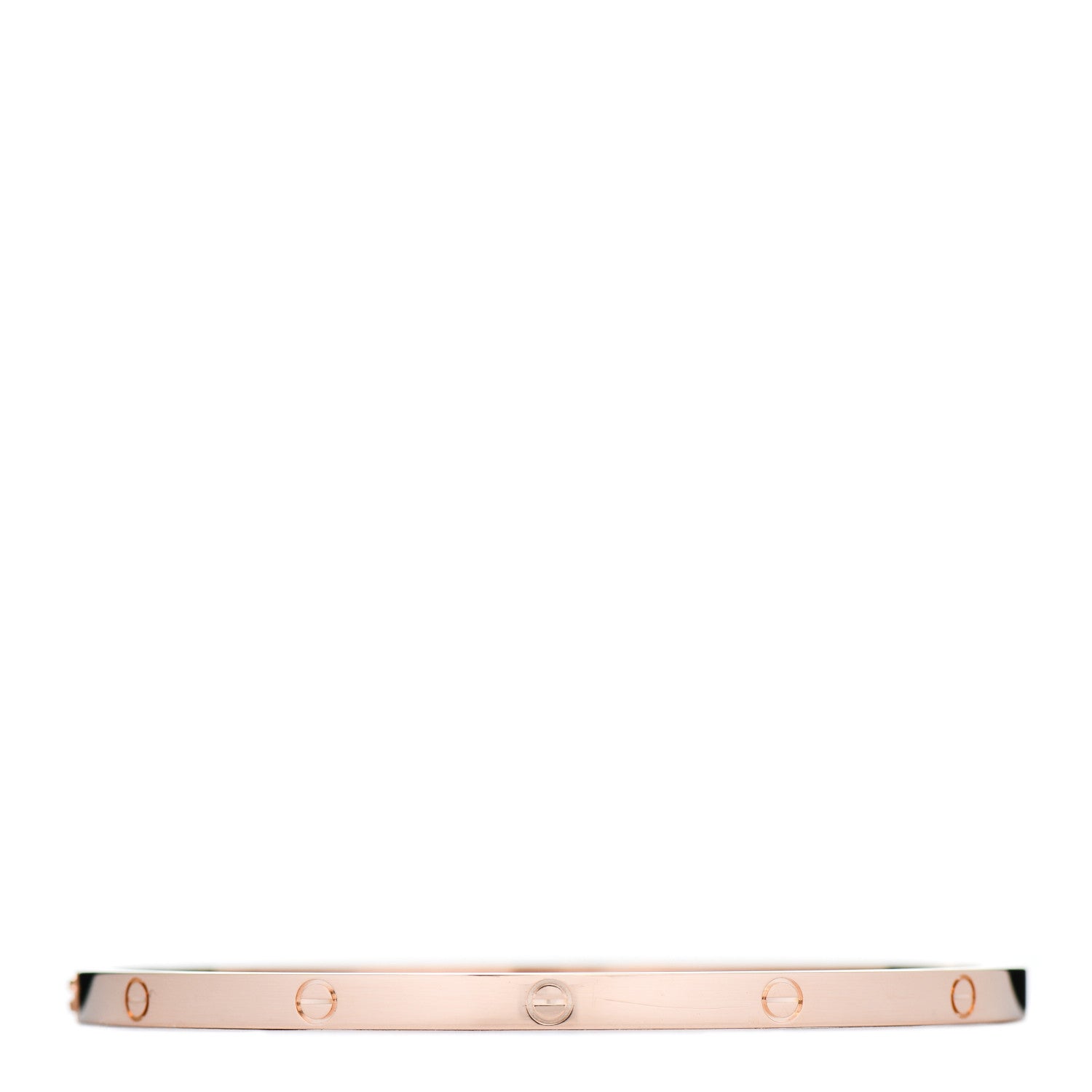 Cartier 18K Pink Gold Small LOVE Bracelet 18 1 of 4