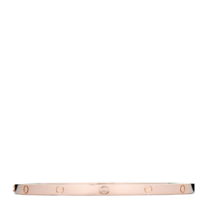 Cartier 18K Pink Gold Small LOVE Bracelet 18 1 of 4