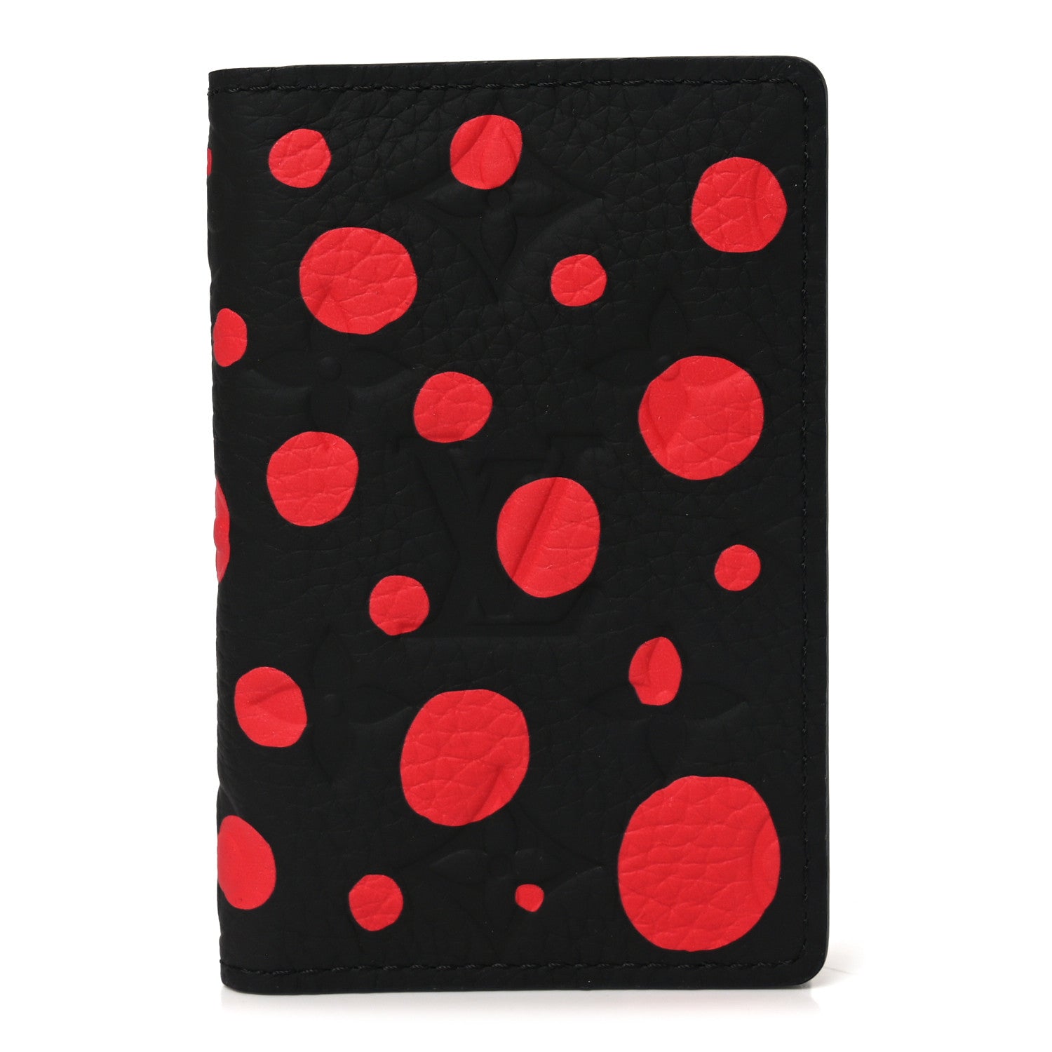 Louis Vuitton LV X YK Empreinte Pocket Organizer Black Red 1 of 7