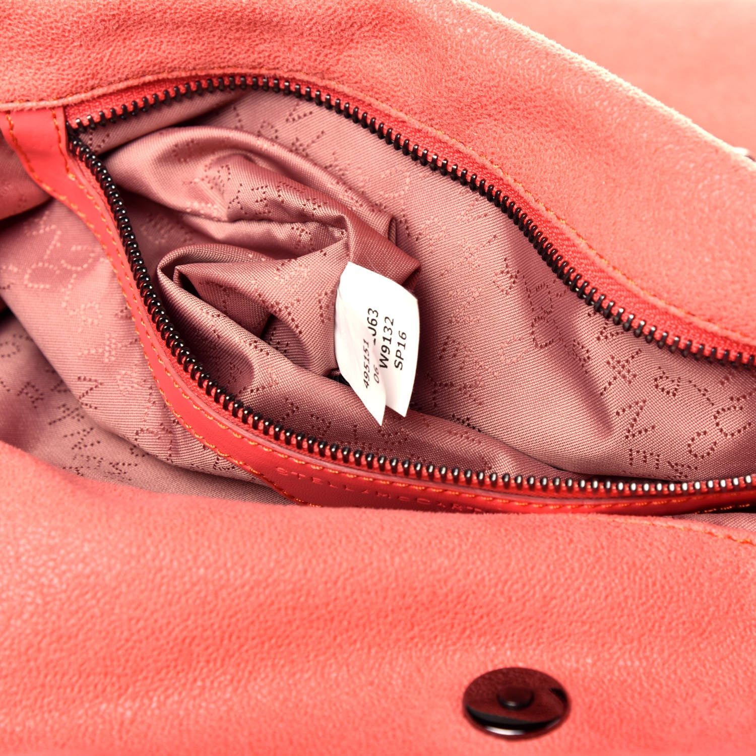 Stella McCartney Shaggy Deer Small Falabella Tote Peony 7 of 9