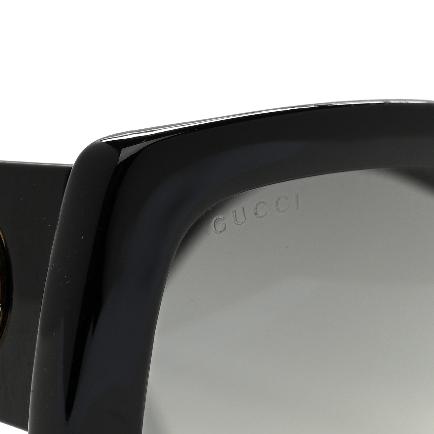 Gucci Acetate Square Frame Sunglasses GG0141S Black 7 of 8