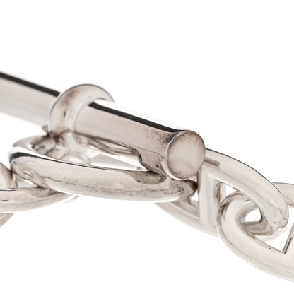 Hermes Sterling Silver GM Chaine d'Ancre Bracelet 4 of 7