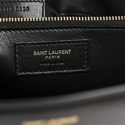 Saint Laurent Smooth Calfskin Carre Satchel Black 6 of 11