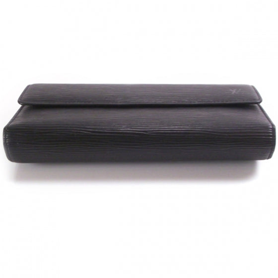 Louis Vuitton Epi Porte Tresor International Wallet BLACK 4 of 8