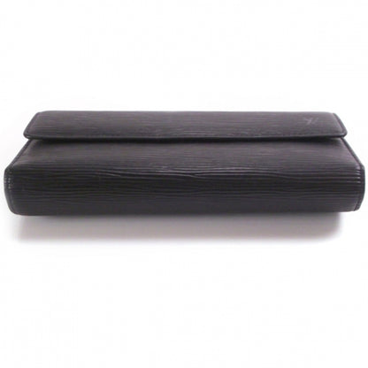 Louis Vuitton Epi Porte Tresor International Wallet BLACK 4 of 8