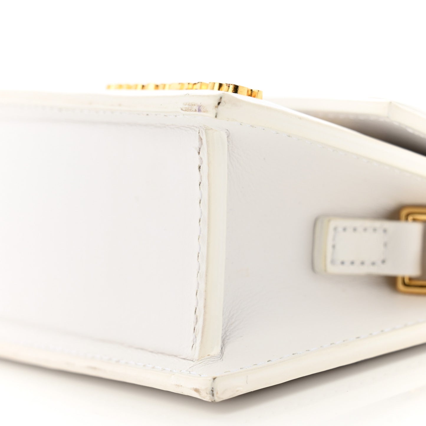 Smooth Calfskin Le Chiquito Long White