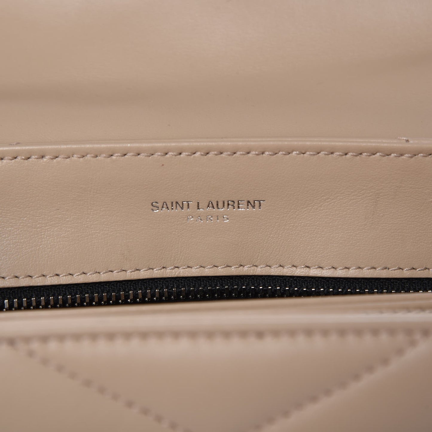 Calfskin Y Quilted Monogram Toy Loulou Satchel Nude Powder
