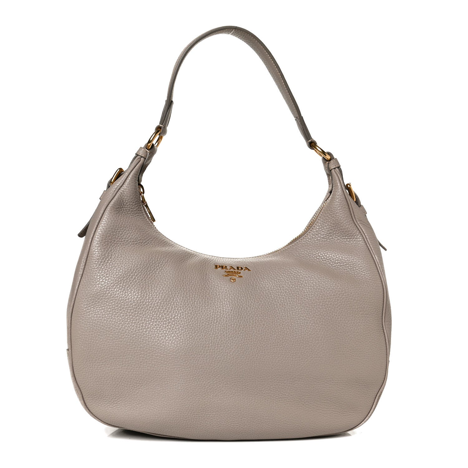Prada Vitello Daino Hobo Pomice 1 of 14