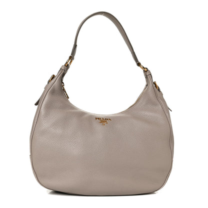 Prada Vitello Daino Hobo Pomice 1 of 14