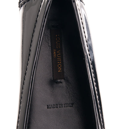 Louis Vuitton Patent Calfskin Oxford Loafers 37 Black 7 of 7