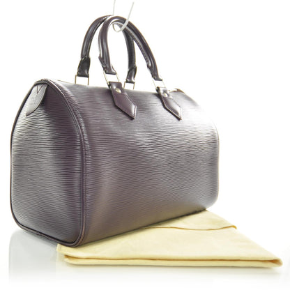 Louis Vuitton Epi Speedy 30 Cassis Purple 3 of 8