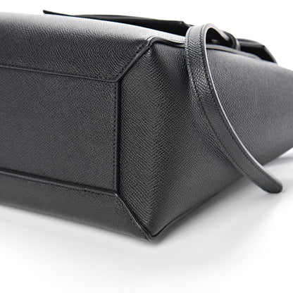 Celine Grained Calfskin Micro Belt Bag Black 10 of 10