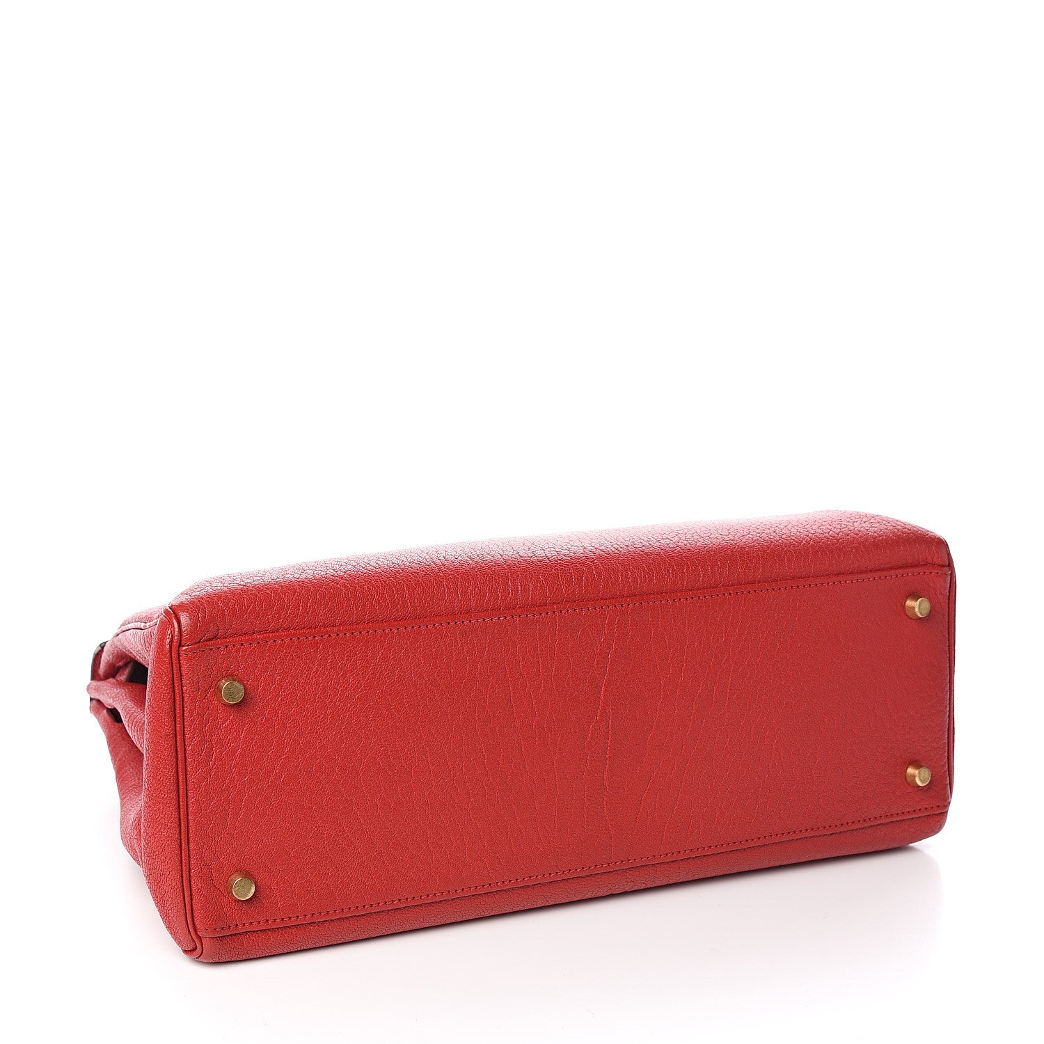 Hermes Chevre De Coromandel Kelly Retourne 35 Rouge Vif 4 of 32