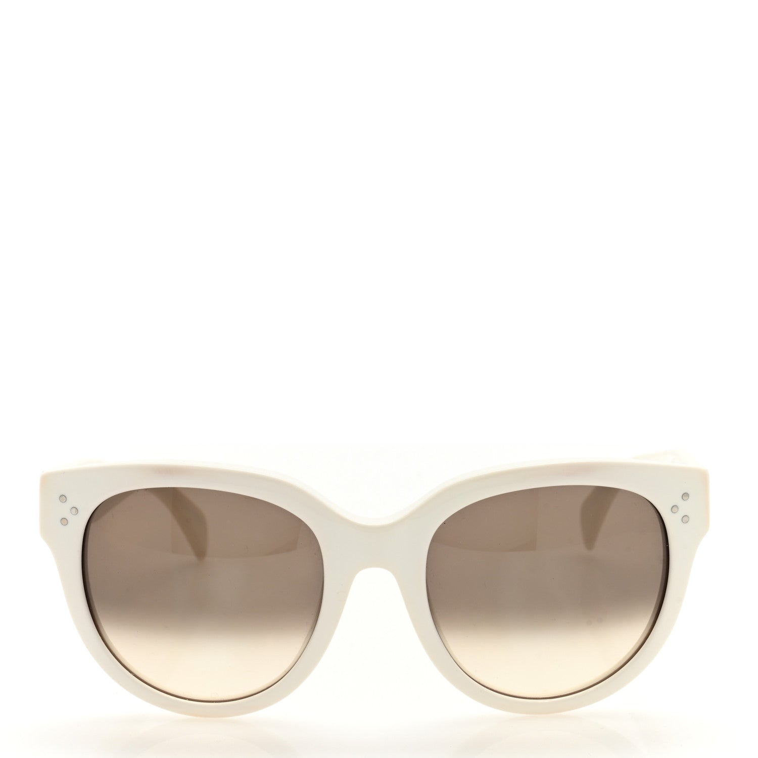 Celine Polarized Audrey Sunglasses CL41755 White 2 of 6