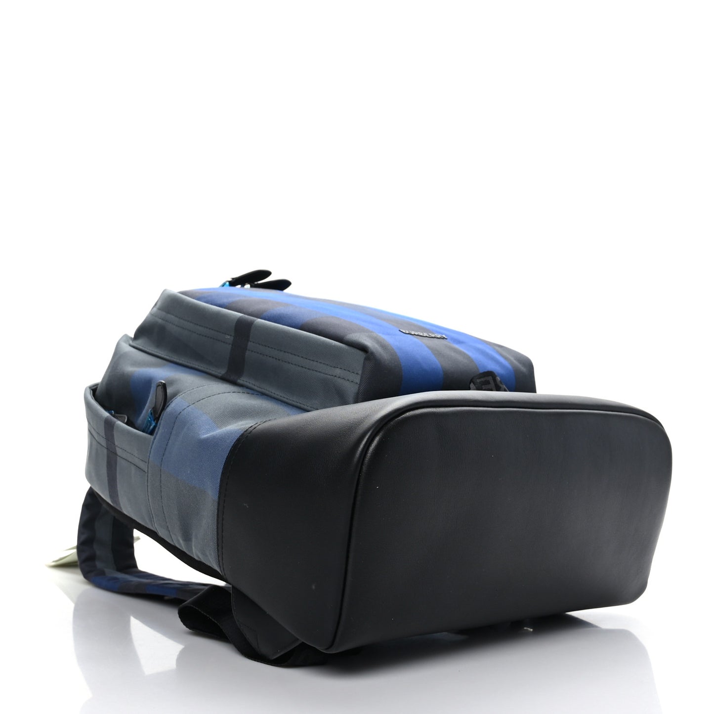 Canvas Check Backpack Oceanic Blue