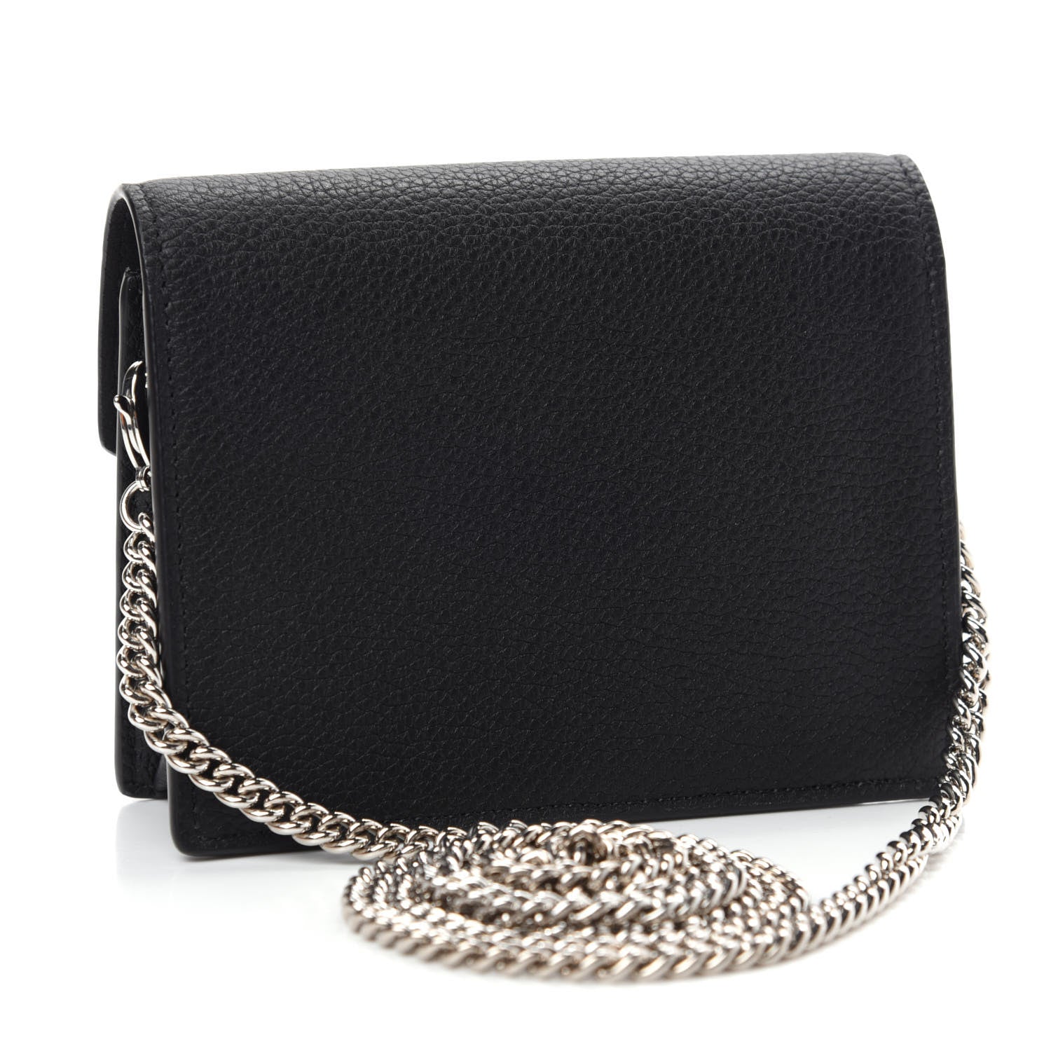 Louis Vuitton Soft Calfskin Mini My Lockme Chain Pochette Black 3 of 11