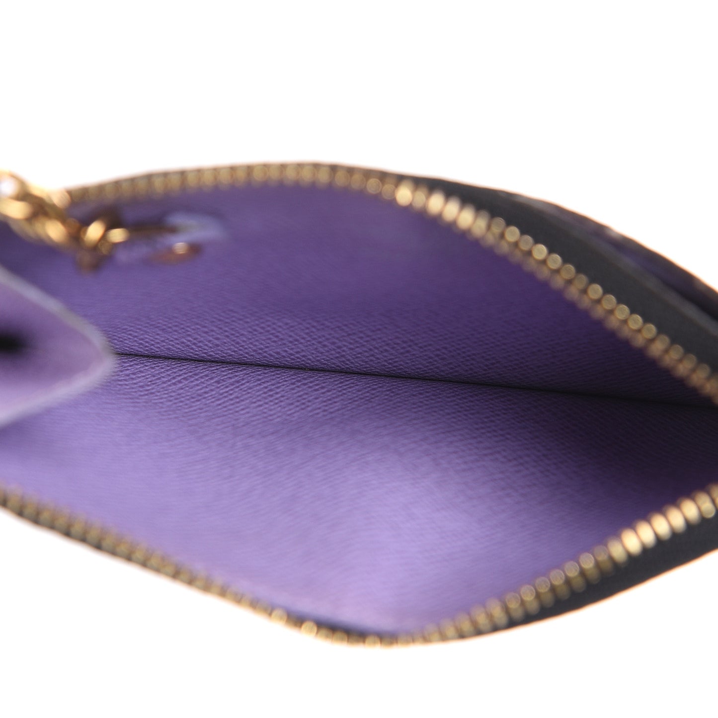 Monogram Multicolor Key Pouch Black Grenade
