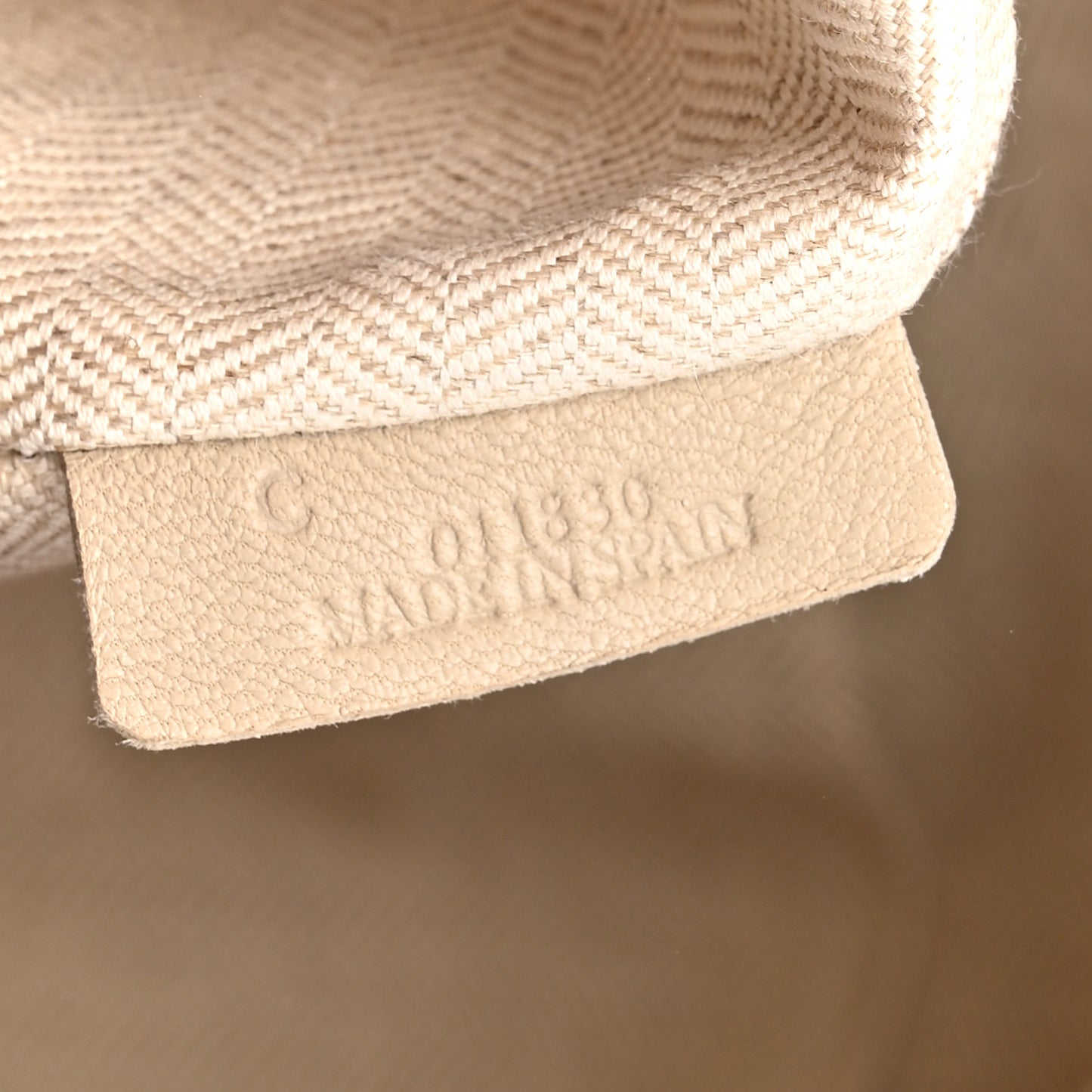 Calfskin Medium Puzzle Bag Tan