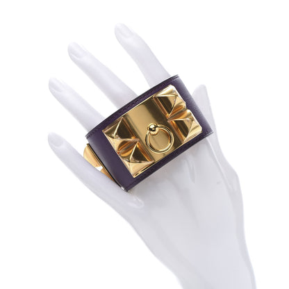 Hermes Swift Collier de Chien CDC Bracelet S Ultra Violet 2 of 9