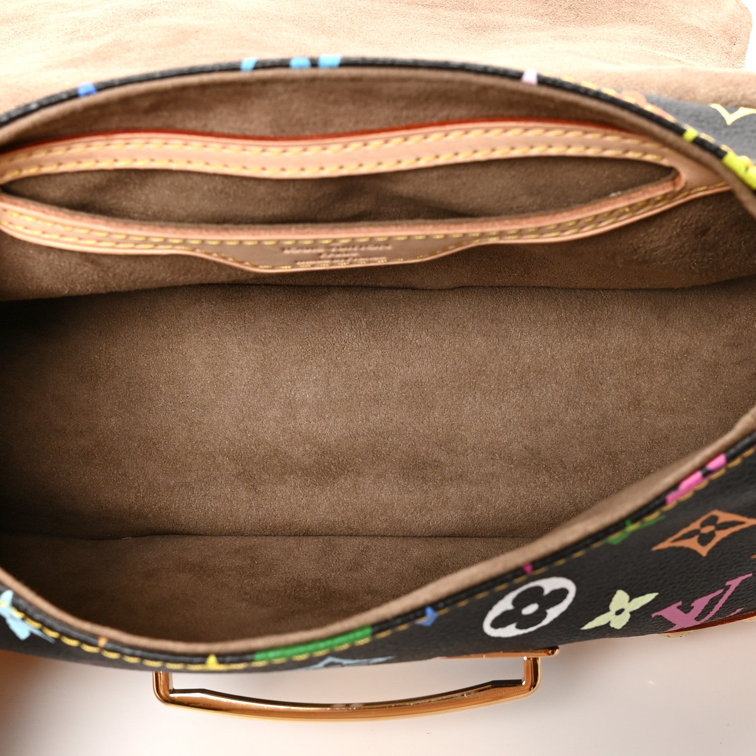 Louis Vuitton Monogram Multicolor Marilyn Black 5 of 9