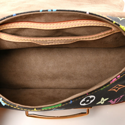 Louis Vuitton Monogram Multicolor Marilyn Black 5 of 9