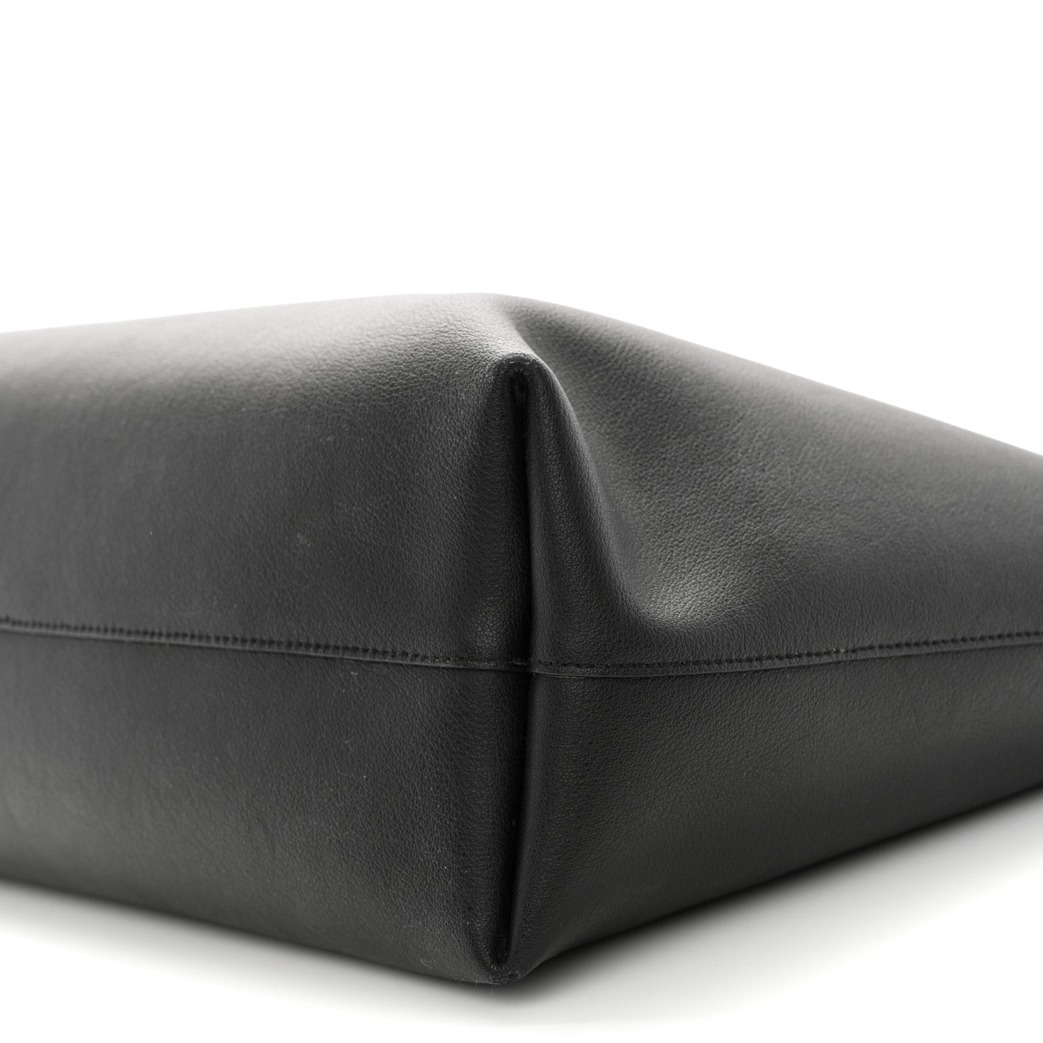 Saint Laurent Calfskin Large Shopping Tote Black 9 of 11