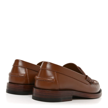 Gucci Millennial Ribot Cut Out Interlocking G Loafers 35 Cuir 5 of 8