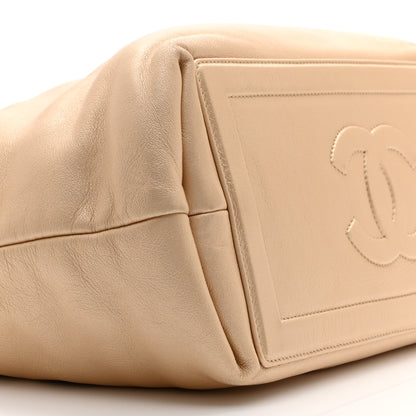 Chanel Metallic Lambskin Medium Coco Cocoon Reversible Tote Light Gold 8 of 9