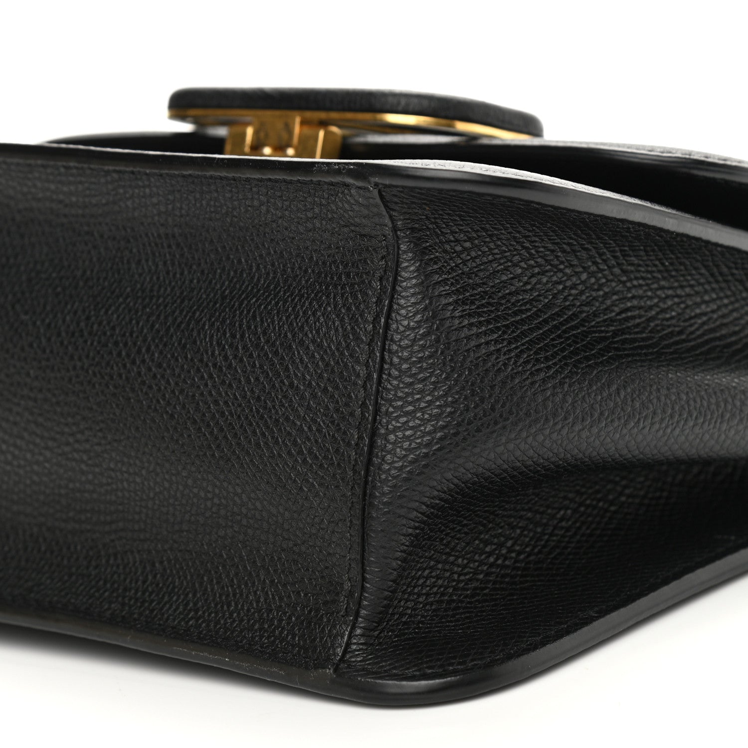 Valentino Garavani Grainy Calfskin Small VSling Shoulder Bag Black 9 of 9