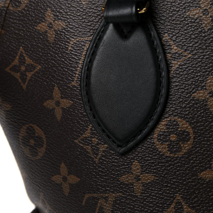 Louis Vuitton Monogram Flower Zipped Tote PM Black 14 of 19