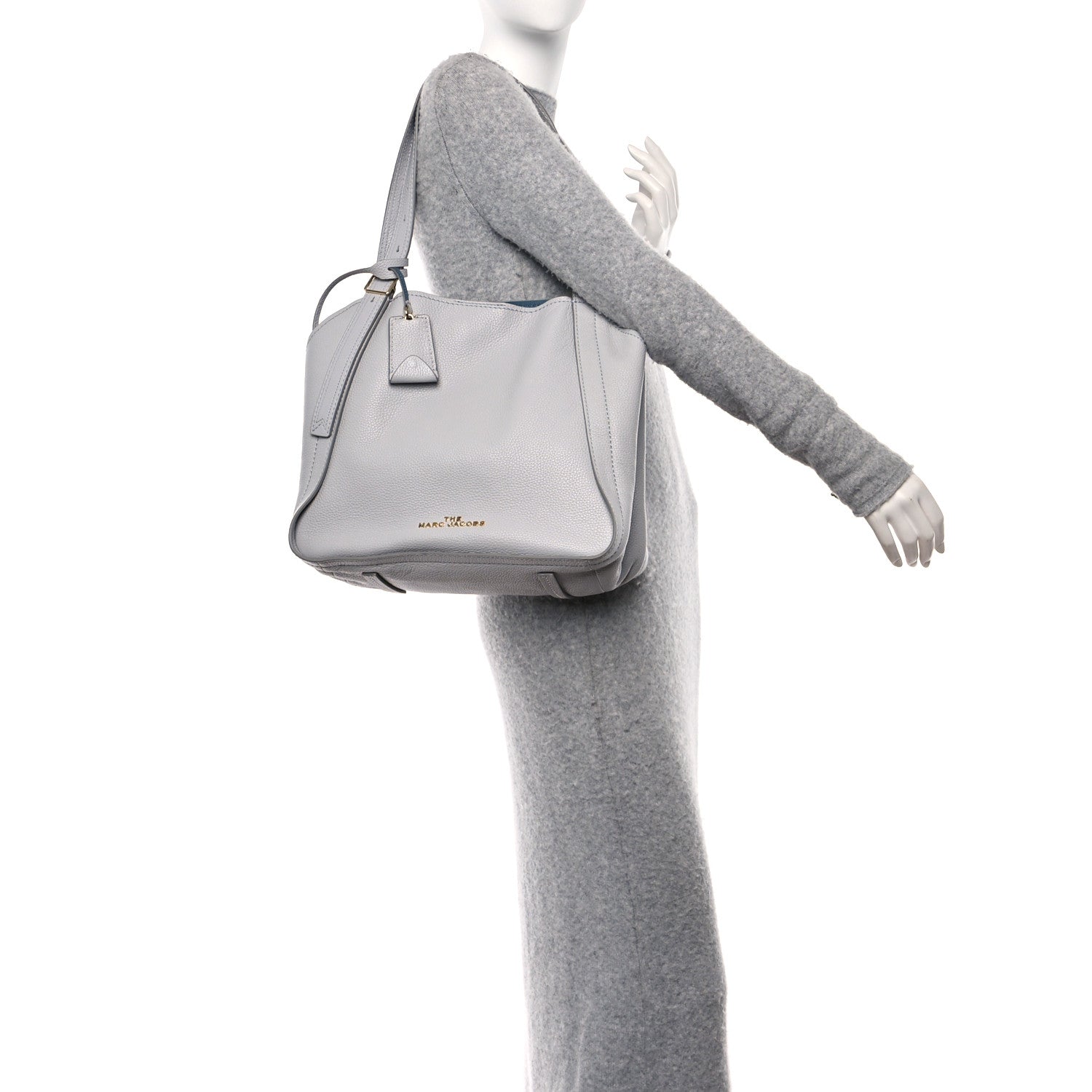 Marc Jacobs Grained Calfskin The Director Tote Harbor Mist 2 of 11