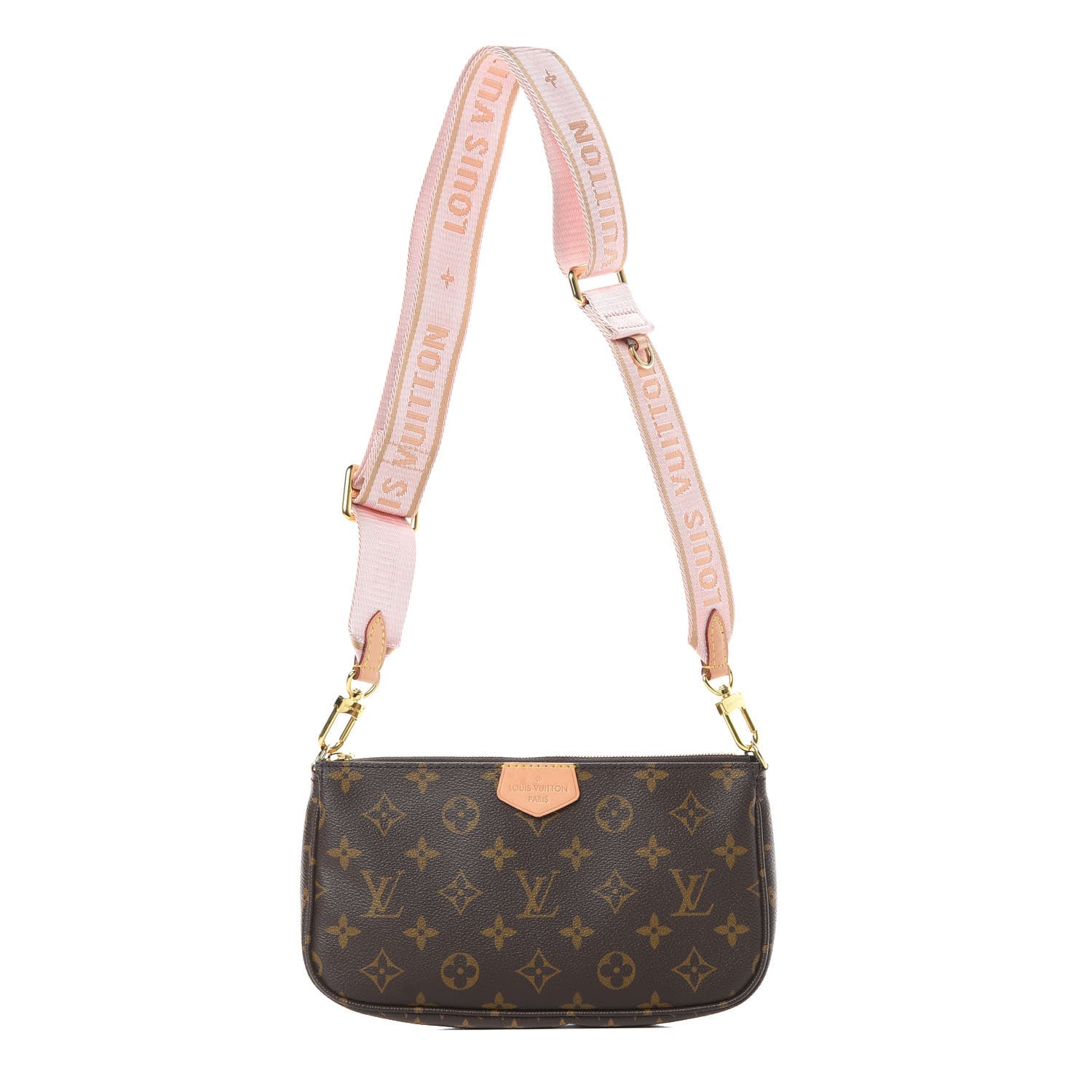 Louis Vuitton Monogram Multi Pochette Accessories Large Pochette Rose Clair 1 of 12