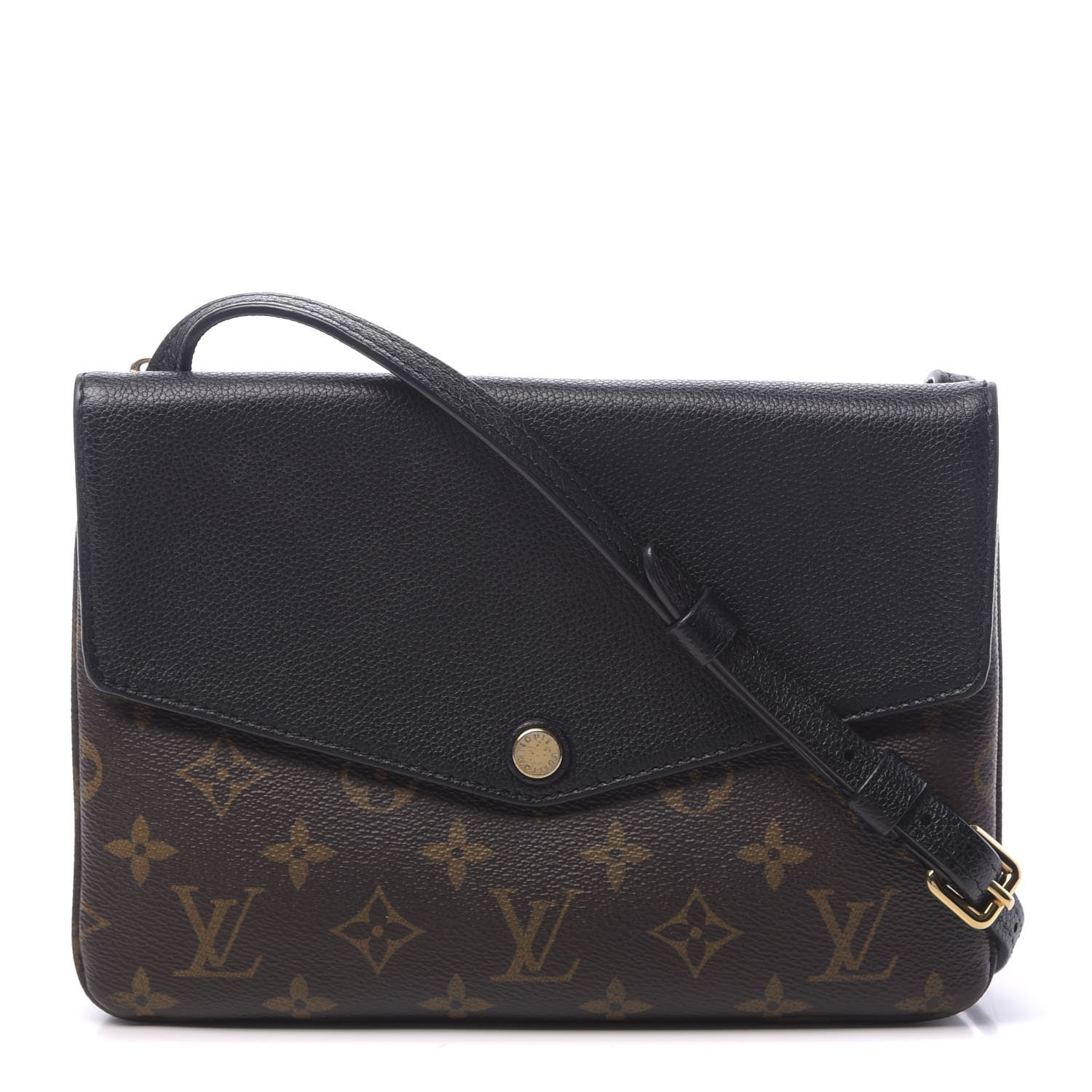 Louis Vuitton Monogram Twice Pochette Black 1 of 14