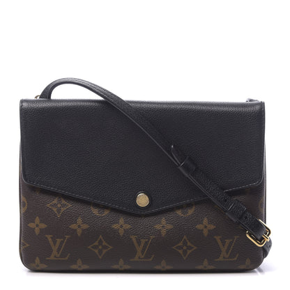 Louis Vuitton Monogram Twice Pochette Black 1 of 14