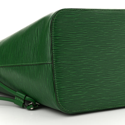 Louis Vuitton Epi Neverfull MM Borneo Green 9 of 10