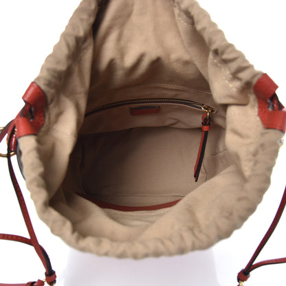Chloe Patent Calfskin Small Roy Bucket Bag Earthy Red 5 of 8