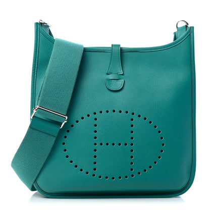 Hermes Epsom Evelyne III PM Bleu Paon 1 of 5