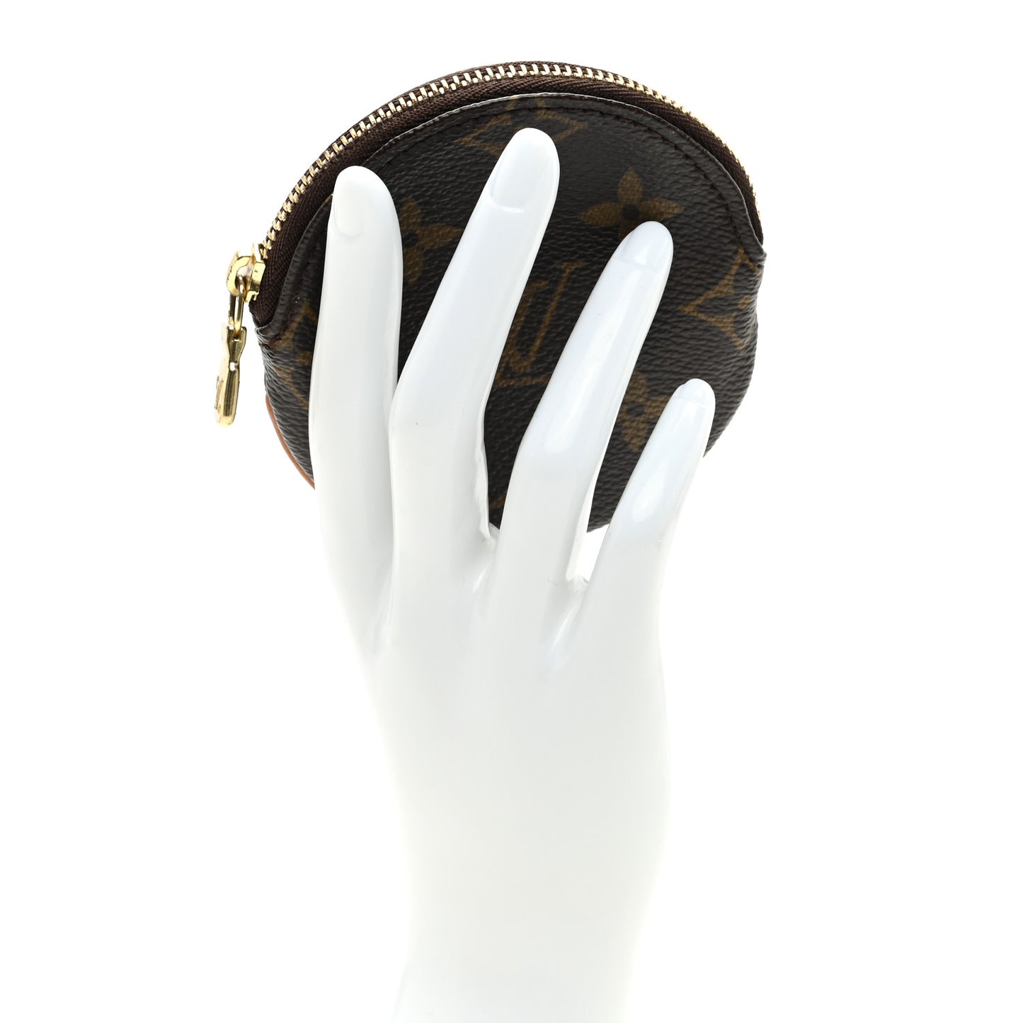 Monogram Round Coin Purse
