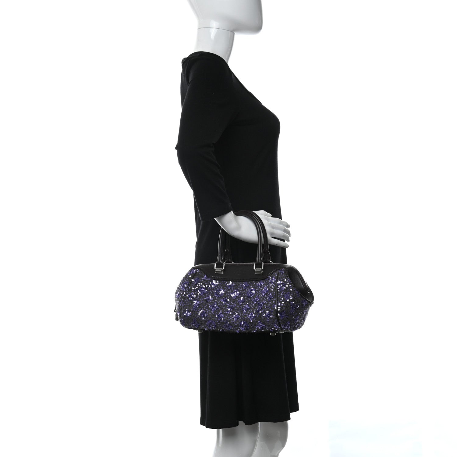 Louis Vuitton Sequin Monogram Sunshine Express Baby Purple 2 of 9